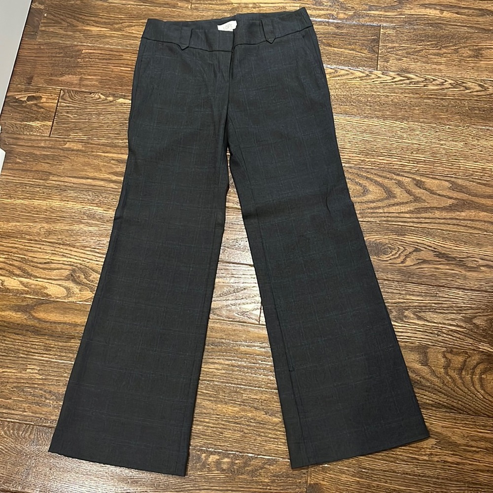 Loft Marisa dress pants gray/light blue - size 6